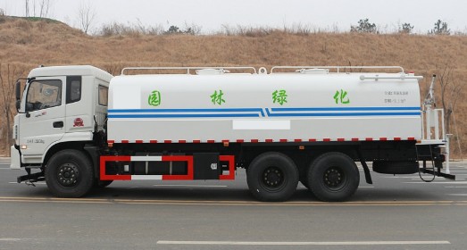 工程灑水車圖片_工程灑水車視頻大全_東風(fēng)御龍后雙橋20噸工程灑水車2