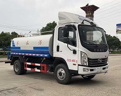 5方灑水車多重多少噸_南駿5噸綠化灑水車廠家價(jià)格3