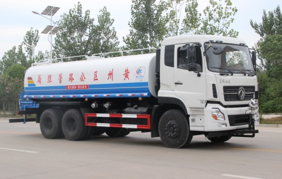 東風天龍后雙橋灑水車高清圖片 東風天龍后雙橋灑水車高清圖片