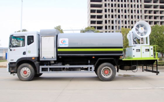 東風多利卡D9圓罐抑塵車高清圖片 東風多利卡D9圓罐抑塵車高清圖片