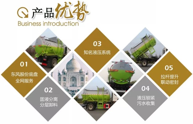 罐式餐廚垃圾車上裝優勢 罐式餐廚垃圾車上裝優勢