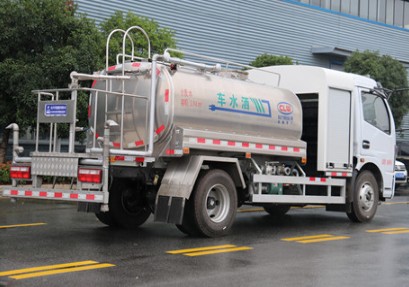 電動灑水車廠家_東風凱普特5噸純電動灑水車4