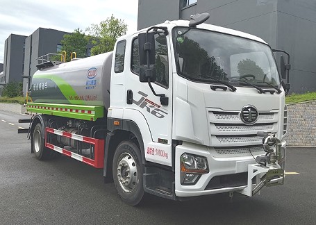 14.3方解放JK6灑水車_程力牌CL5181GPS6AQC型綠化噴灑車